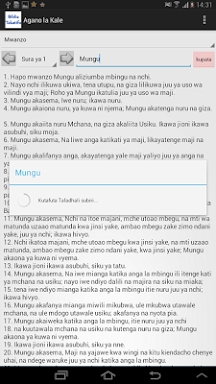 Swahili Bible screenshots