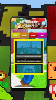 Mod Mario Craft for MCPE screenshots