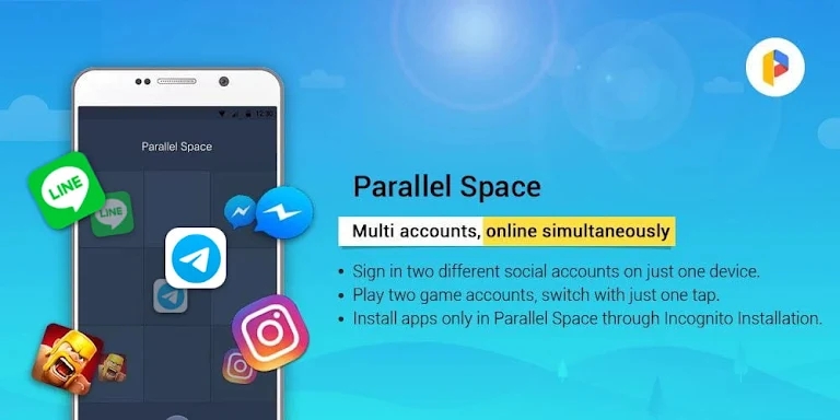 Parallel Space Lite－Dual App screenshots