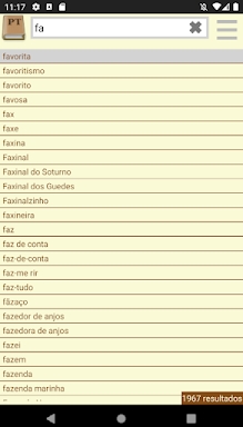 Dicionário português offline screenshots