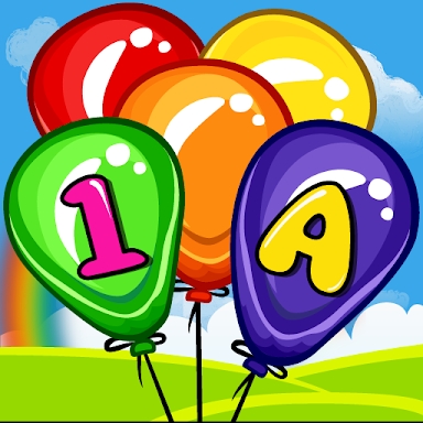 Balloon Pop Kids Learning Game screenshots