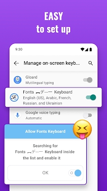 Fonts Keyboard - Fonts & Emoji screenshots