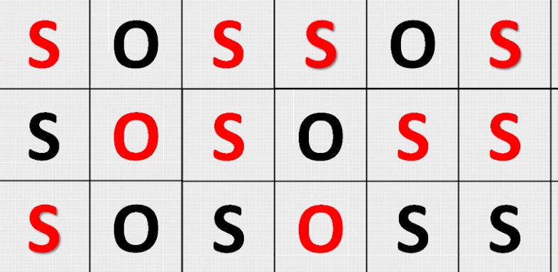 SOS Game screenshots