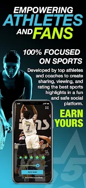 Fivestar: Sports Highlight App screenshots