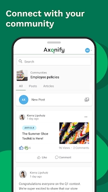 Axonify screenshots