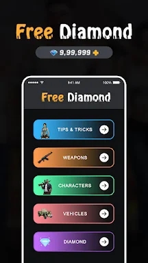 Guide and Free Diamonds for Free 2021 screenshots