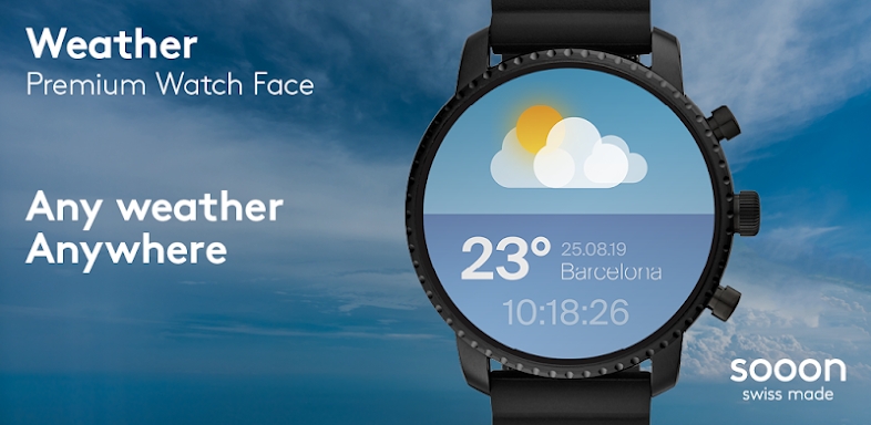 Weather Premium Watch Face screenshots
