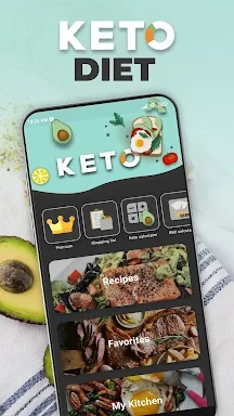 Keto Diet: Low Carb Recipes screenshots