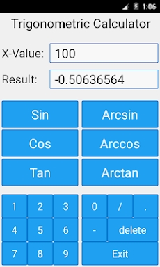 Trigonometric Calculator screenshots