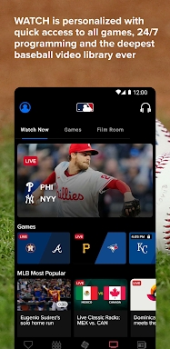 MLB screenshots