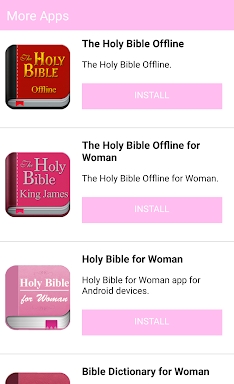 Holy Bible for Woman screenshots