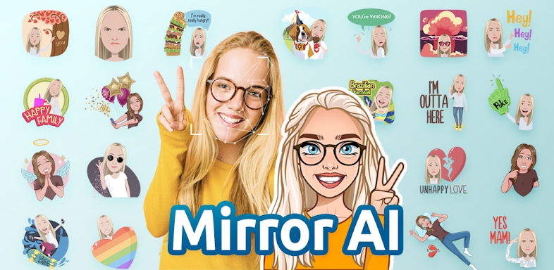 Mirror: Emoji maker, Stickers screenshots