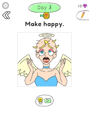 Draw Happy Angel :drawing apps screenshots