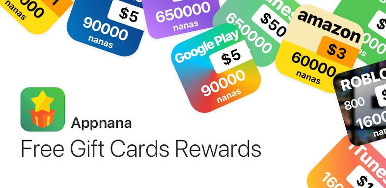 AppNana: Gift Cards Rewards screenshots