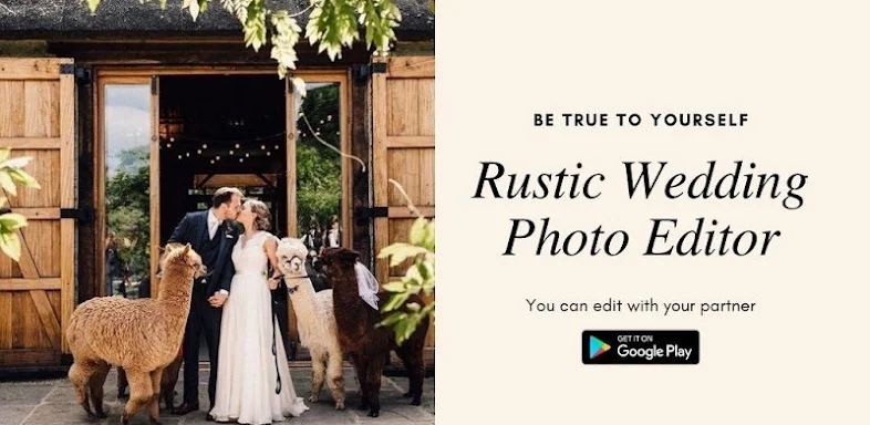 Rustic Wedding Face Changer screenshots