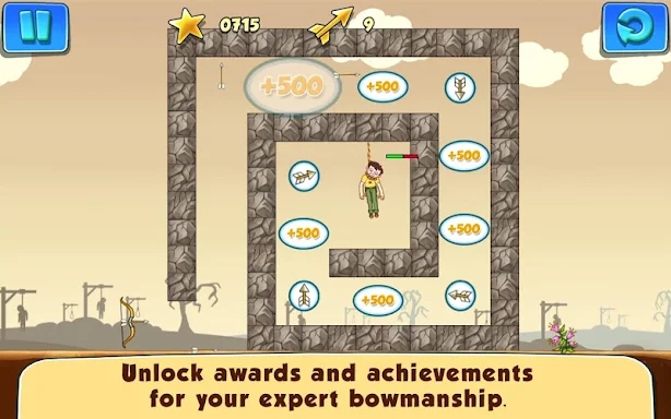 Gibbets 2: Bow Arcade Puzzle screenshots