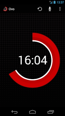 Ovo timer screenshots