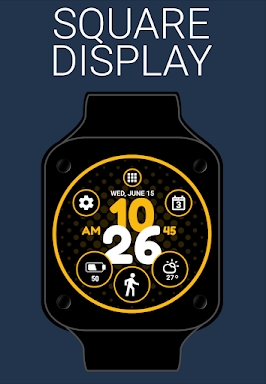 Color Watch Face (by HuskyDEV) screenshots