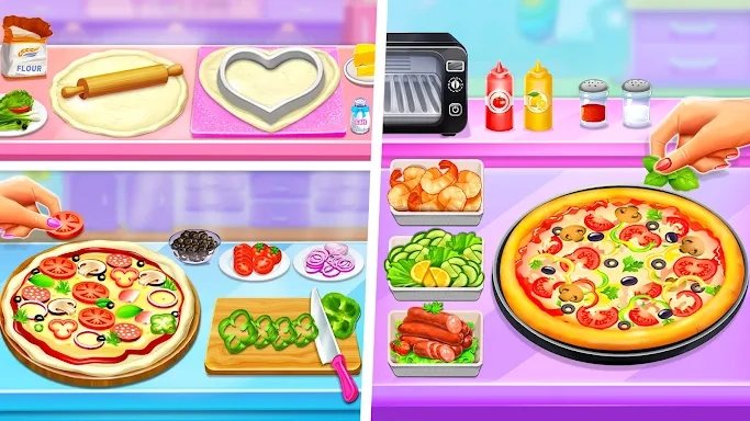 Pizza Maker game-Cooking Games screenshots
