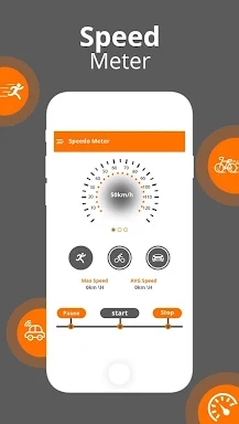 Speed Meter - Gps speedometer screenshots