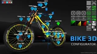 Bike 3D Configurator screenshots