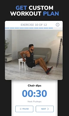 Workouts For Men: Gym & Home screenshots