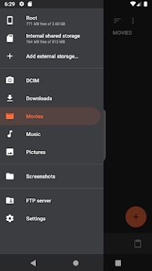 File Explorer FTP Server screenshots