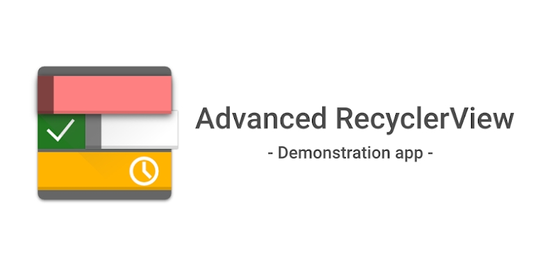 Advanced RecyclerView Examples screenshots