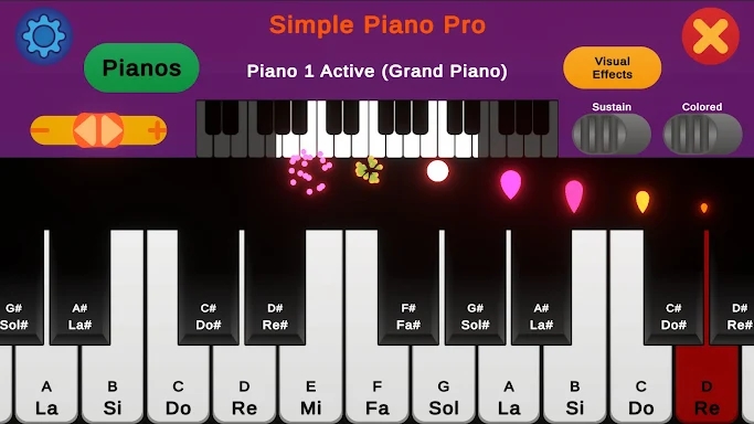 Simple Piano Pro screenshots