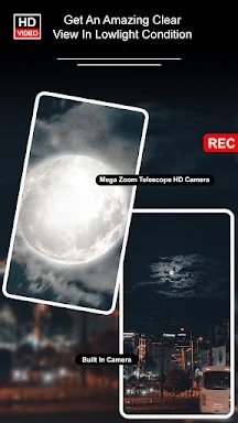 Mega Zoom Telescope HD Camera screenshots
