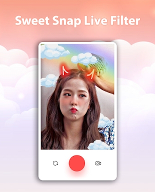 Sweet Snap Live Filter- Beauty screenshots