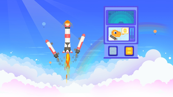 Dinosaur Rocket:Games for kids screenshots