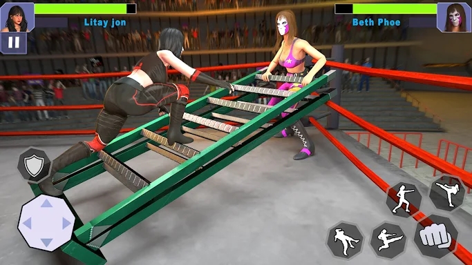 Bad Girls Wrestling Game screenshots