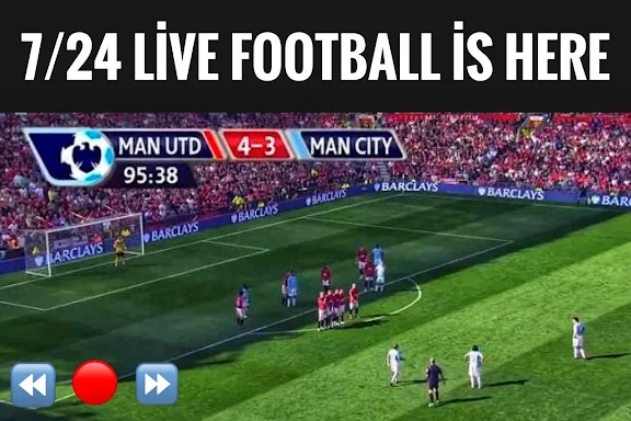 Live football TV screenshots