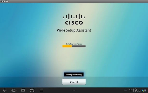 Cisco Network Setup Assistant screenshots