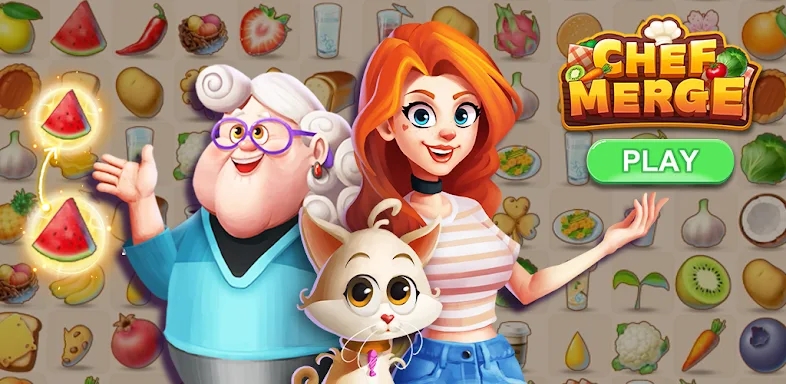 Chef Merge - Fun Match Puzzle screenshots