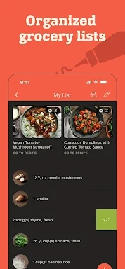 KptnCook Meal Plan & Recipes screenshots