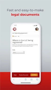 Rocket Lawyer Legal & Law Help screenshots