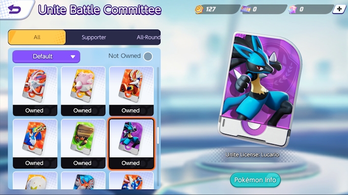 Pokémon UNITE screenshots