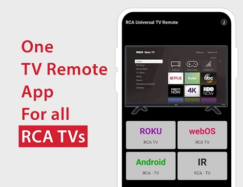 RCA TV Remote screenshots