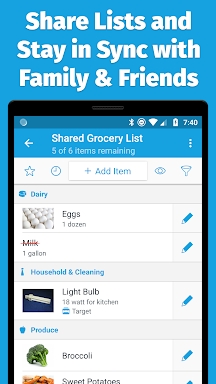 AnyList: Grocery Shopping List screenshots
