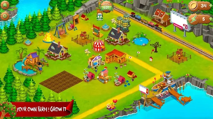 Farming Town Offline Farm Game screenshots