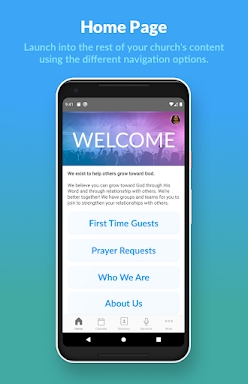 Church Center App screenshots
