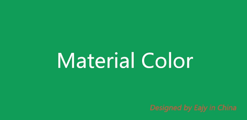 Material Design Color screenshots