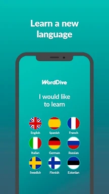WordDive: Learn a new language screenshots