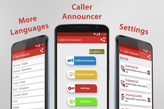 Caller Announcer - Caller ID screenshots