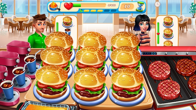 Cooking Train - Food Games screenshots