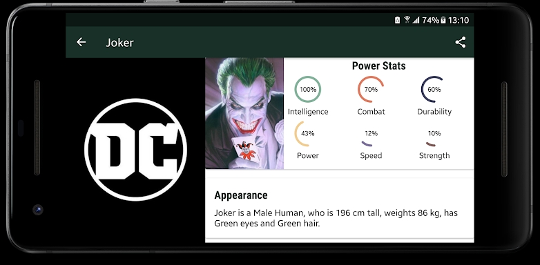 DC Characters screenshots