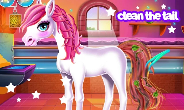 Rainbow Pony Hair Salon screenshots
