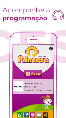 Rádio Princesa FM 96.9 screenshots